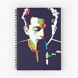 Charlie Puth Spiral Notebook