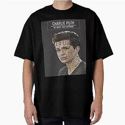 Music by Charlie Puth Oversized T-Shirt