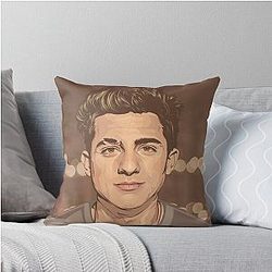 Music by Charlie Puth Throw Pillow