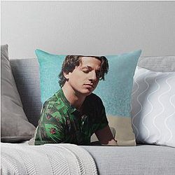 Music by Charlie Puth Throw Pillow