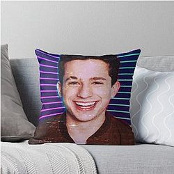 Music Throw Pillow by Charlie Puth