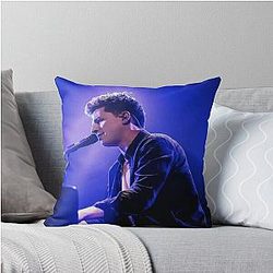 Music by Charlie Puth Throw Pillow
