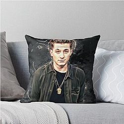 Music by Charlie Puth Throw Pillow