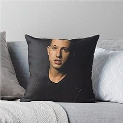 Music by Charlie Puth Throw Pillow