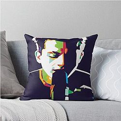 Music by Charlie Puth Throw Pillow