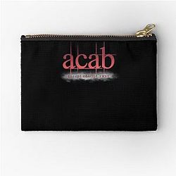 ACAB except Charlie Swan Zipper Pouch
