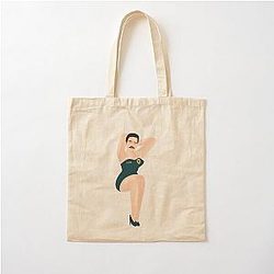 Charlie Swan Pinup Cotton Tote Bag