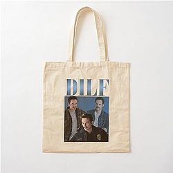 DILF Charlie Swan Cotton Tote Bag