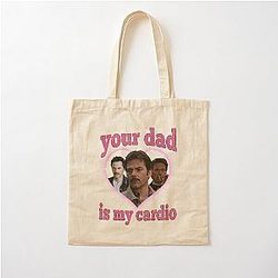 Your Dad is my Cardio Charlie Twilight Cotton Tote Bag