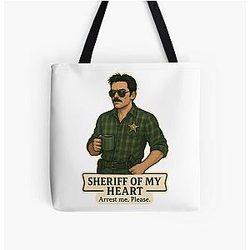 Charlie Swan - Sheriff of My Heart Tote Bag