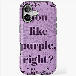 You like blue purple iPhone Tough Case