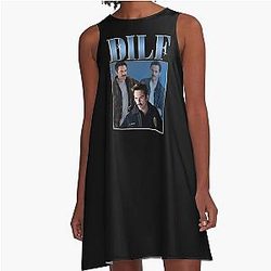 DILF Charlie Swan A-Line Dress