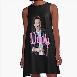 Daddy Swan 
Charlie Swan 
A-Line Dress 
Team Charlie