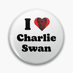 I Love Charlie Swim Pin