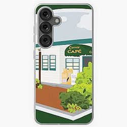 Twilight Carver Cafe Fanart Charlie Swan Samsung Galaxy Soft Case