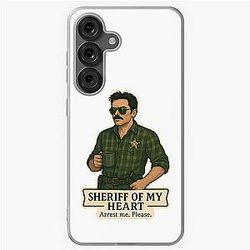 Charlie Swan Sheriff of My Heart Sticker Soft Case