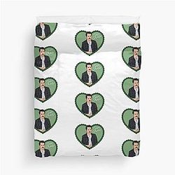 Team Charlie and the Twilight Love Heart Duvet Cover