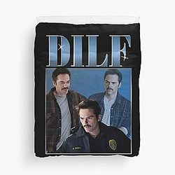 DILF Charlie Swan Duvet Cover