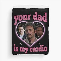 Your Dad is My Charlie Swan Twilight Duvet Cover