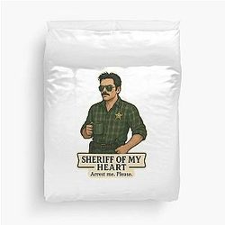 Charlie Swan-Sheriff of my heart duvet cover