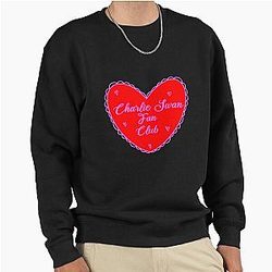 Charlie Swan Fleece Pullover Sweatshirt