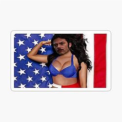 Charlie Flag Sticker