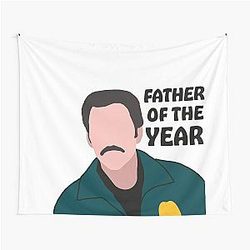 Charlie Swan Father of the Year Tapestry