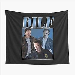 DILF Charlie Swan Tapestry