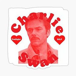 Pookie Charlie Swan Sticker