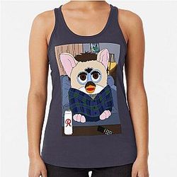 Furby Twilight Charlie Racerback Tank Top