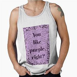 You Like Purple Charlie Swan Tank Top