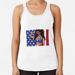 Charlie Swan Racerback Tank Top
