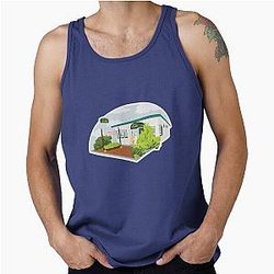 Twilight Carver Cafe Fanart - Charlie Swan Tank Top
