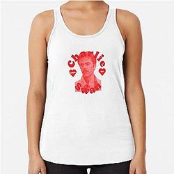 Pookie Charlie Swing Racerback Tank Top