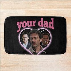 Your Dad is my Charlie Swan Twilight Bath Mat