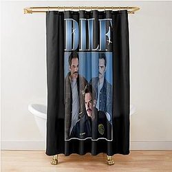 DILF Charlie Swan Shower Curtain