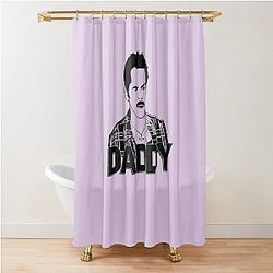 Charlie Swan Daddy Shower Curtain