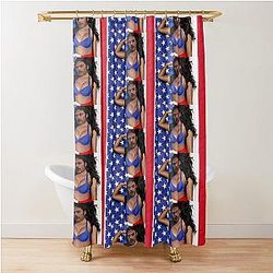 Charlie Swan Shower Curtain
