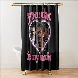 Your Dad My Cardio Charlie Swan Twilight Shower Curtain