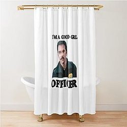 Charlie Swan Good Girl Shower Curtain