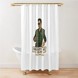 Charlie Swan Sheriff of My Heart Shower Curtain