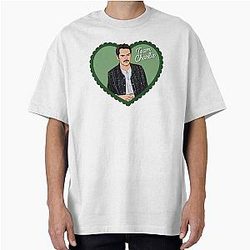 Team Charlie Swan Love Heart Twilight Oversized T-Shirt