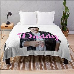 The Original Charlie Swan Throw Blanket