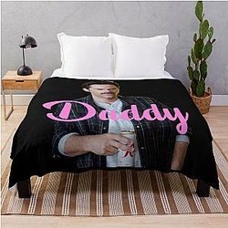 Daddy Swan Twilight Charlie Swan Team Charlie Throw Blanket