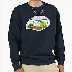 Twilight Carver Cafe Fanart Charlie Swan Pullover Sweatshirt