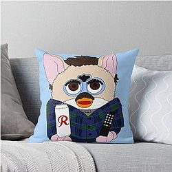 Furby Charlie Swan Twilight Throw Pillow