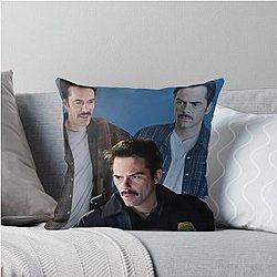 DILF Charlie Swan Throw Pillow