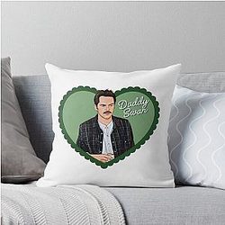 Charlie Swan Daddy Love Twilight Throw Pillow