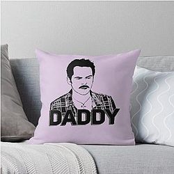 Charlie Swan Daddy Throw Pillow