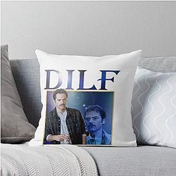 Charlie Swan Twilight Meme Throw Pillow